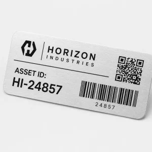 foil asset tags