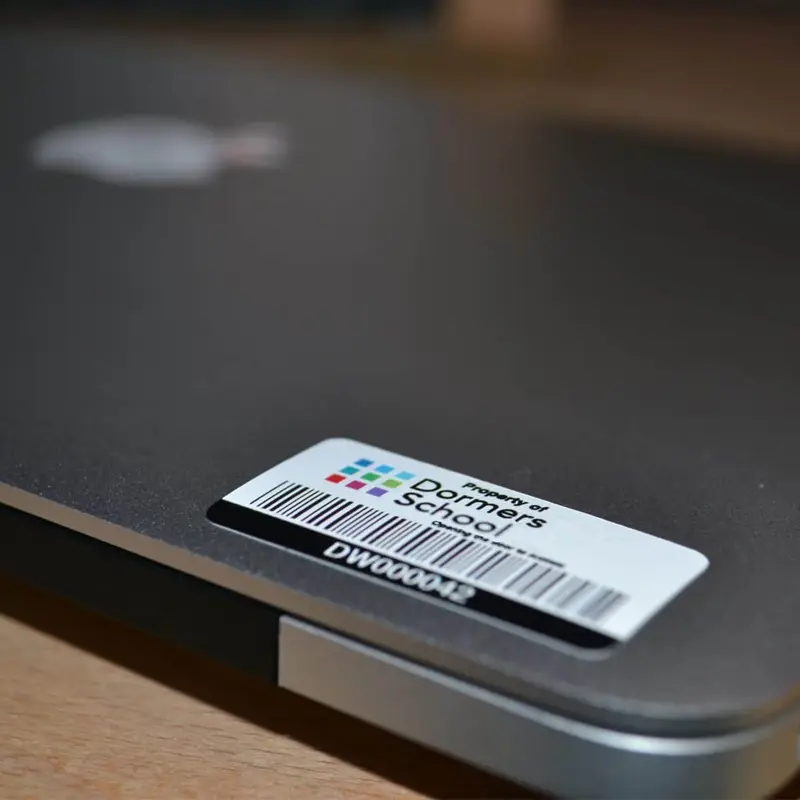 School Asset Labels