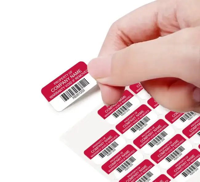 Tamper Proof Asset Labels