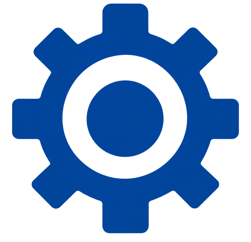 cog icons